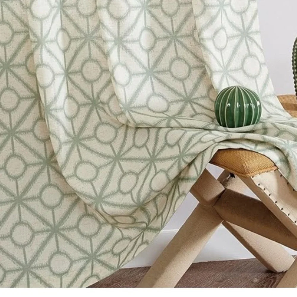 JINCHAN LINEN TEXTURE CURTAINS